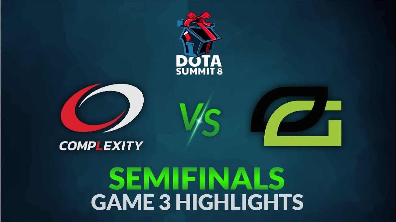 Tournament|Complexity Gaming vs Optic Gaming Dota Summit 8 Wild Card Semifinals (Game 3)