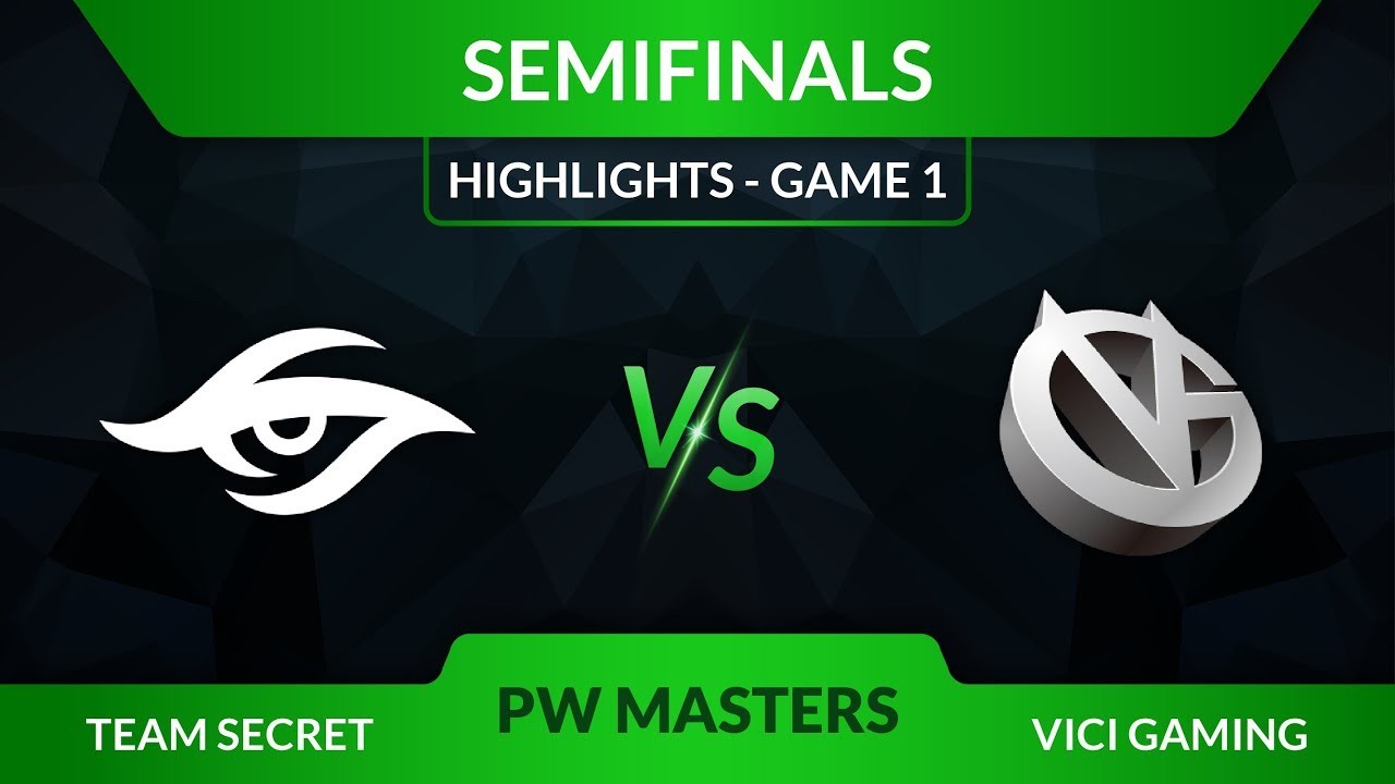 Tournament|Highlight: Team Secret vs Vici Gaming - Perfect World Masters Semifinals (Game 1)