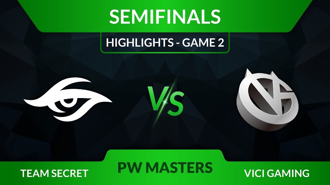 Tournament|Highlight: Team Secret vs Vici Gaming - Perfect World Masters Semifinals (Game 2)