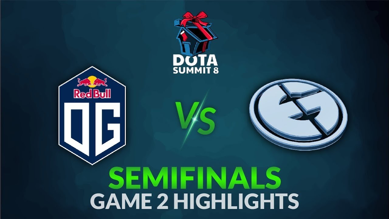 Tournament|Highlights:  OG vs Evil Geniuses Dota Summit 8 Wild Card Semifinals (Game 2)