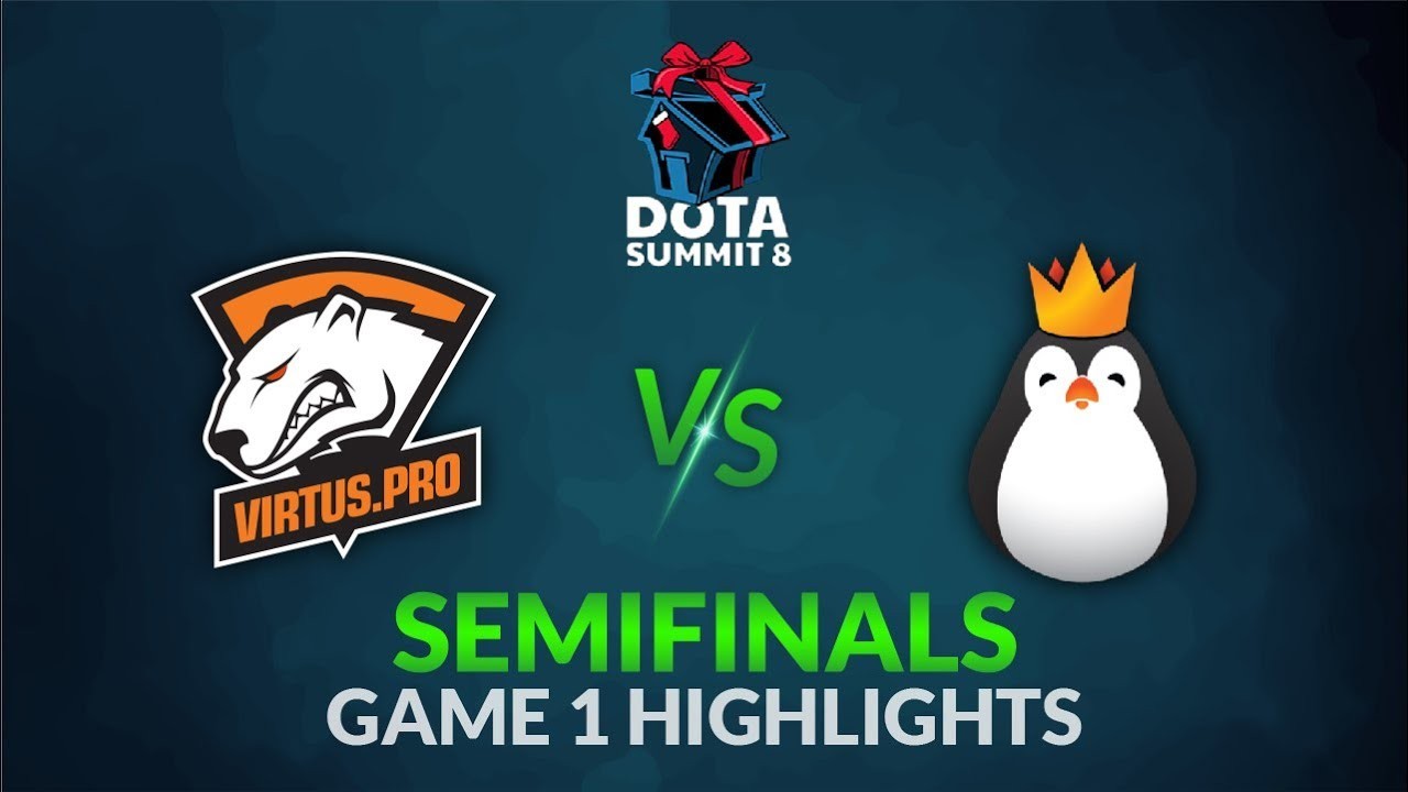 Tournament|Highlights: Virtus.Pro vs Kinguin Dota Summit 8 Semifinals (Game 1)